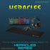 VX Gaming Heracles Series 4-in-1 Combo KB, Mouse, Mousepad, Headset