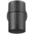 Ellies Ash Series AC UniBeam wall light - Nylon Carbon Fiber - GU10 Base - BK