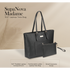 Supanova Madame 15.6" Laptop Tote Bag Black