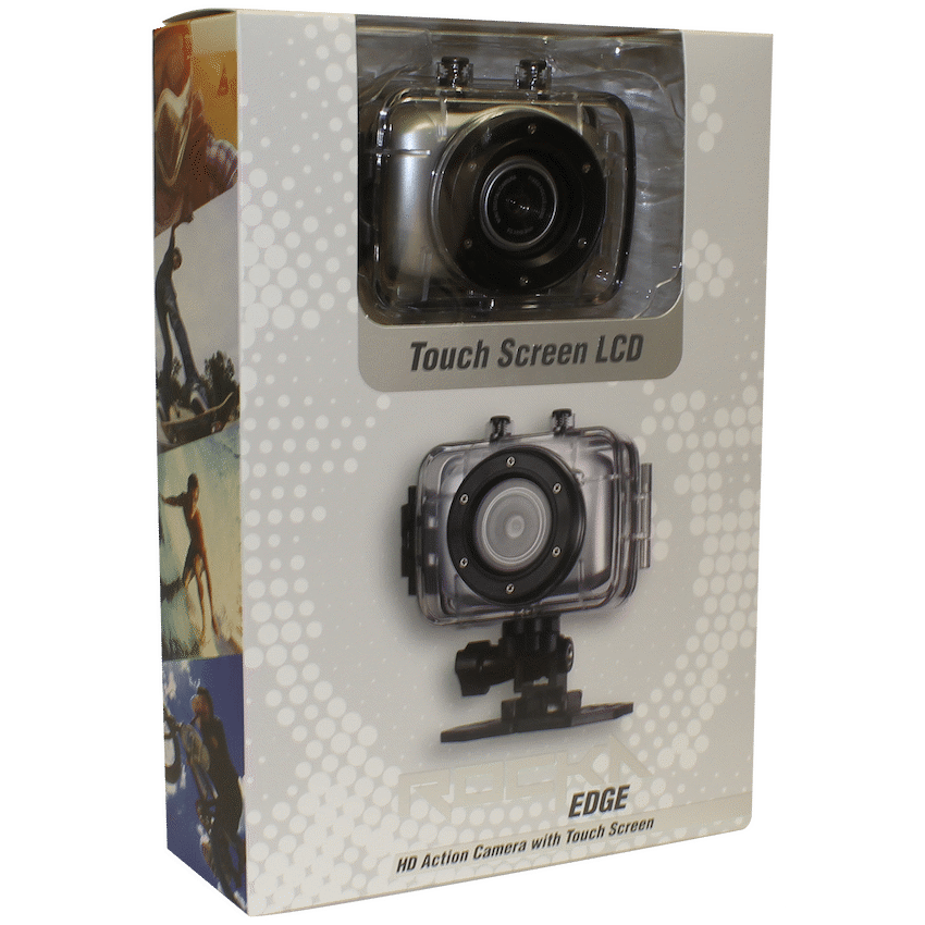 Rocka Edge Series HD Action Camera - Silver