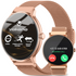Volkano Ayla Collection Smartwatch with Extra Silicone Strap - Gold
