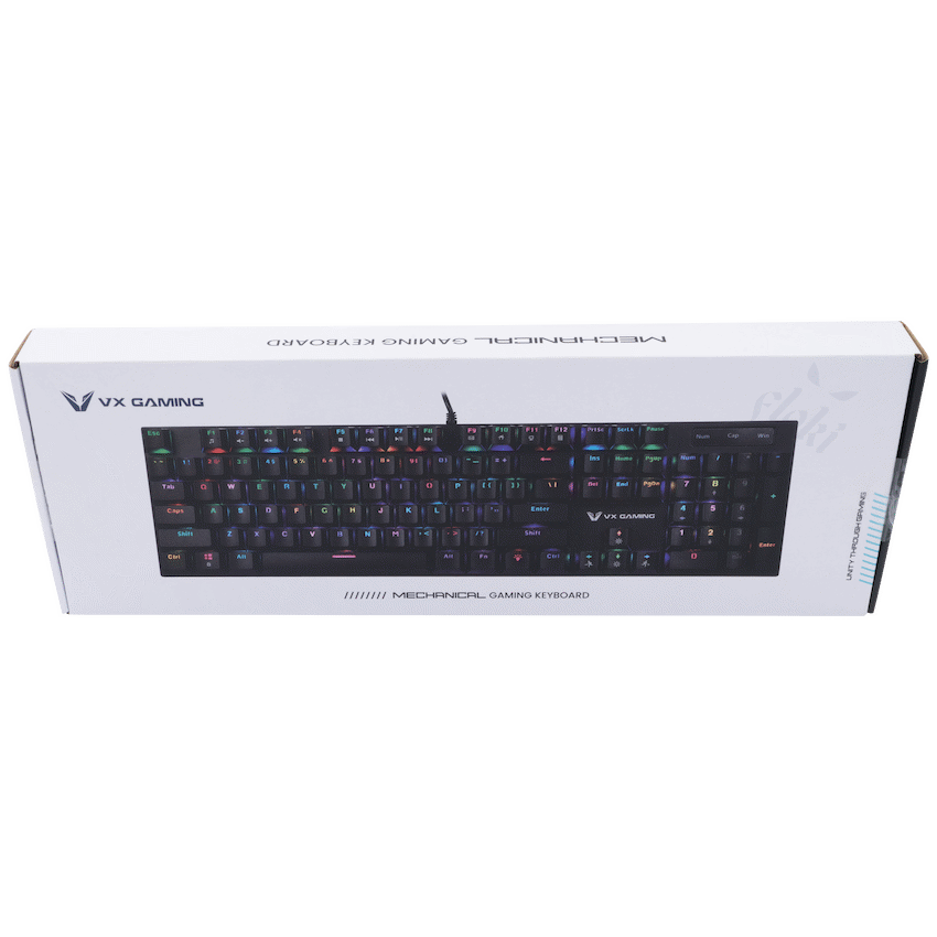 VX Gaming Floki RGB Full Mechanical Keyboard