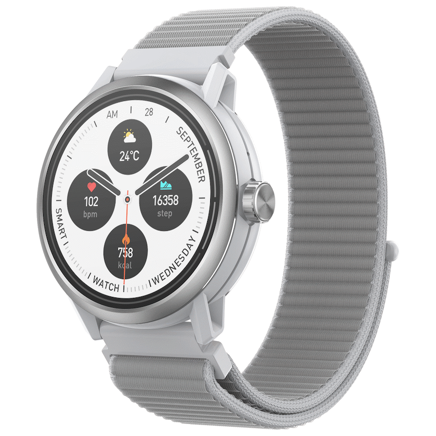 Volkano Tide Series Waterproof Smart Watch - Silver