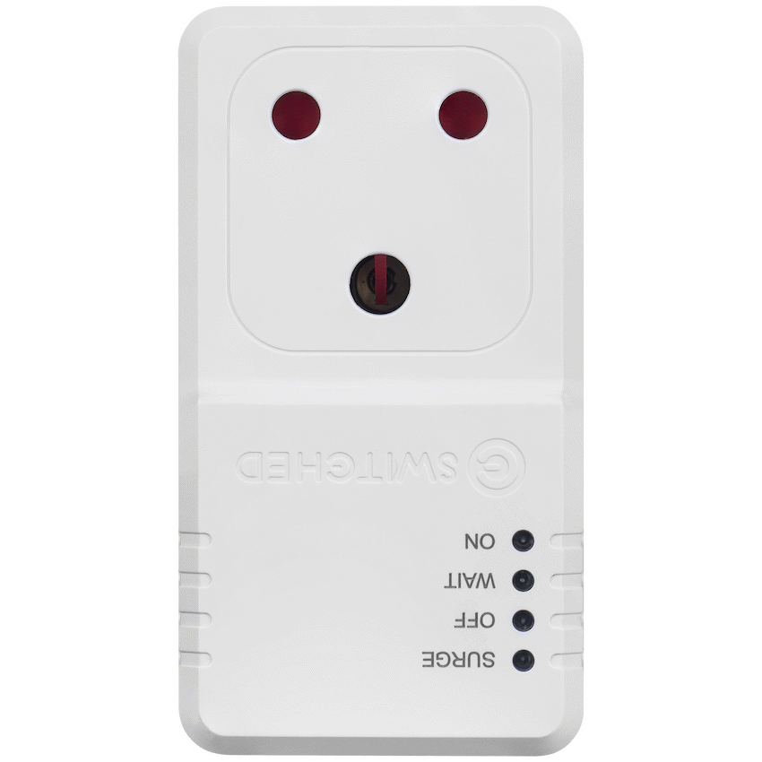 Switched 1-Way TV High-Surge Adaptor