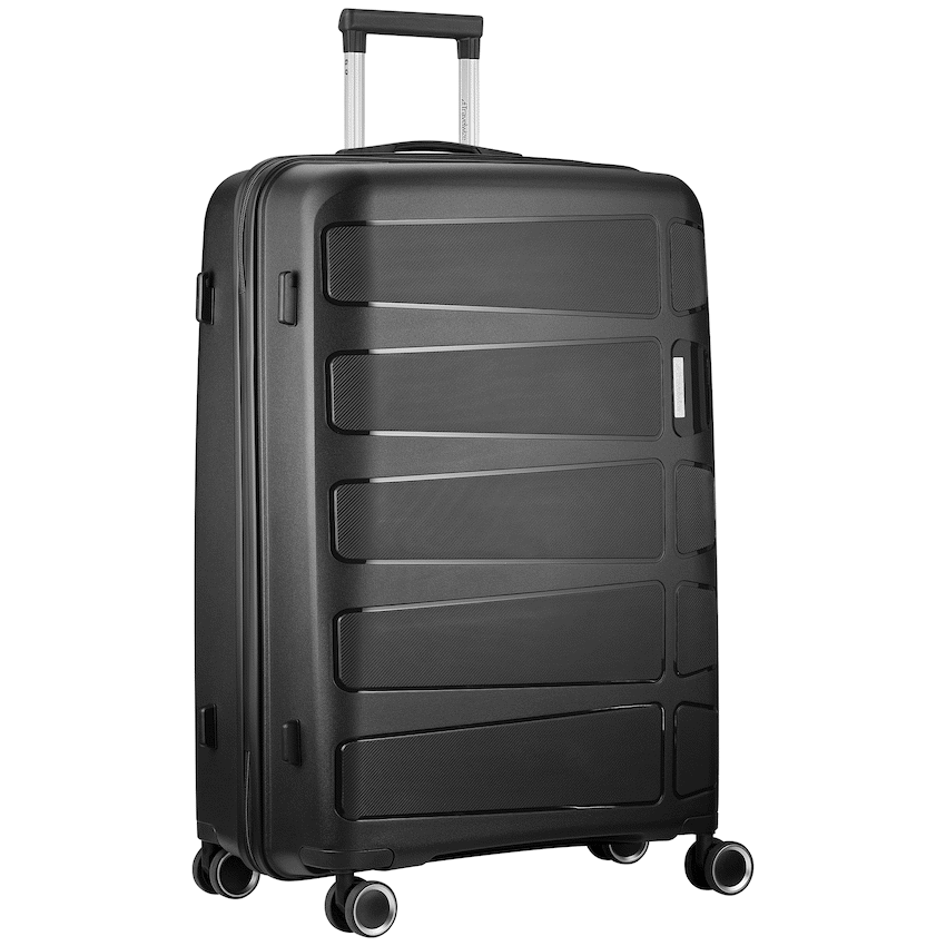 Travelwize Travelwize Tourer PP 75cm 4-wheel Spinner Luggage Black