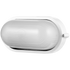 Ellies Illume Series - AC Oval Bulkhead - Aluminium + Glass - E27 Base - WT