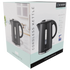 EIGER VITA 1.7L PLASTIC KETTLE BLACK