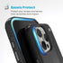 Speck Presidio2 Pro MagSafe Case - Apple iPhone 16 Pro Max - Black & Slate Grey