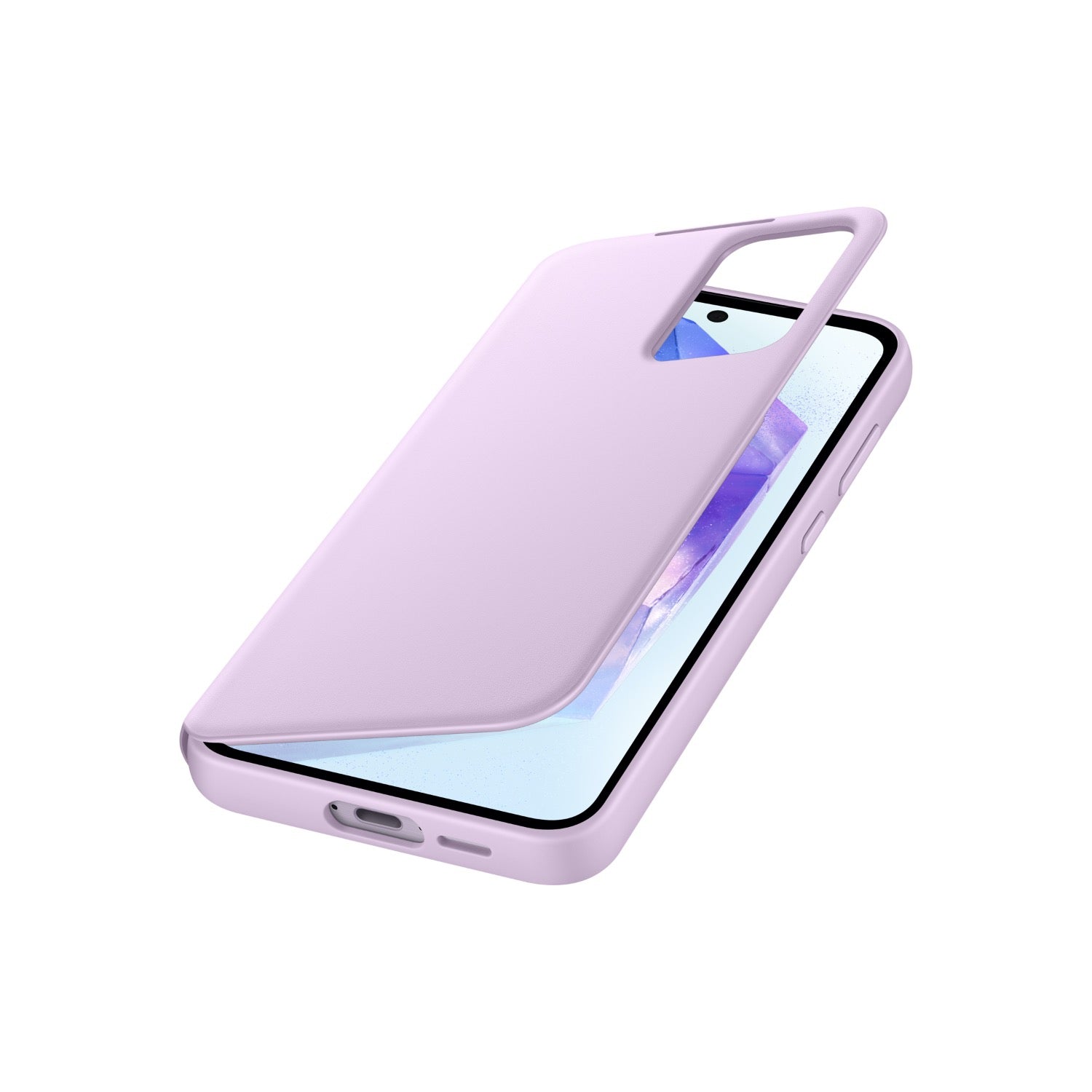Samsung Smart View Wallet Cover - Samsung Galaxy A55 5G - Lavender
