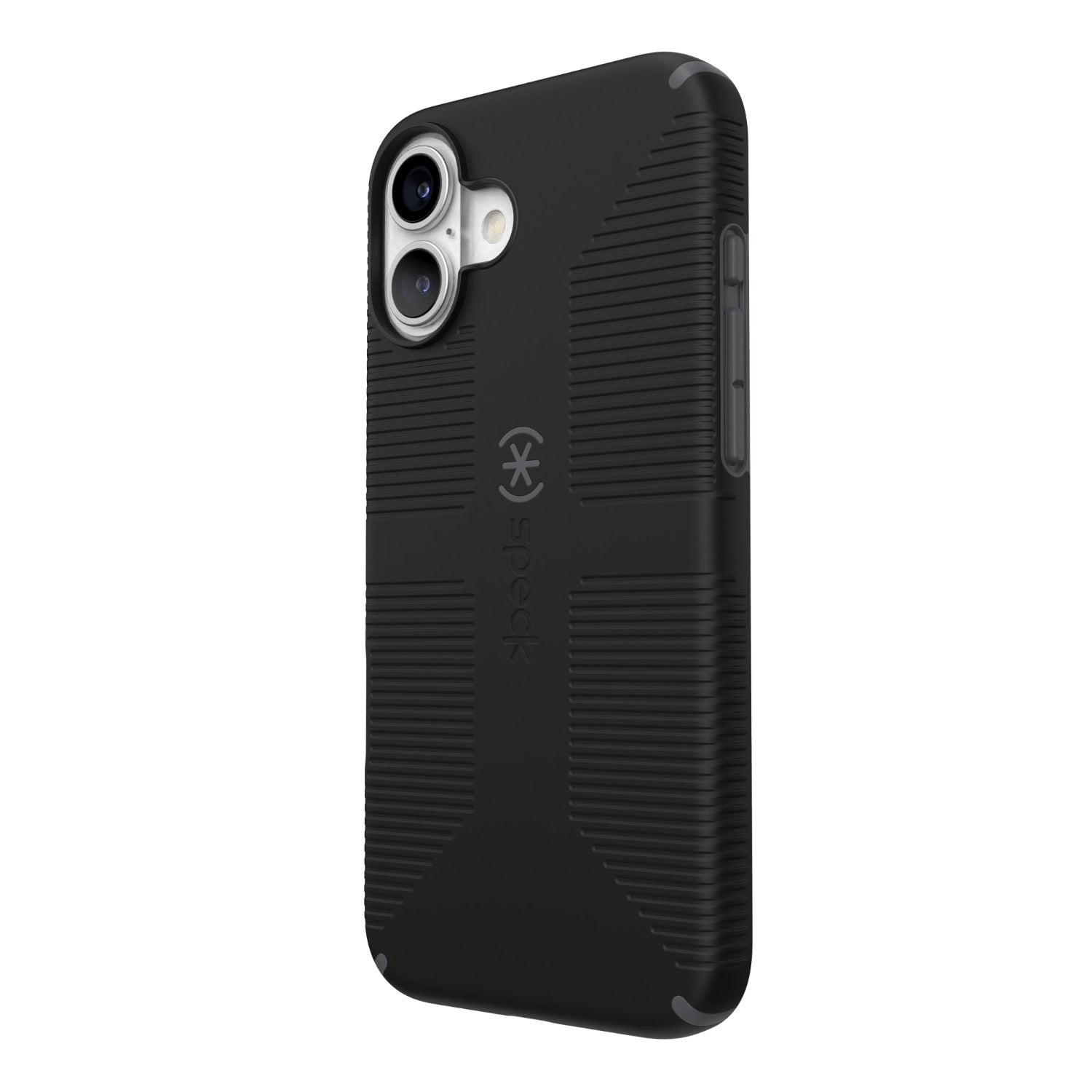 Speck Candyshell Grip MagSafe Case - Apple iPhone 16 Plus - Black & Slate Grey