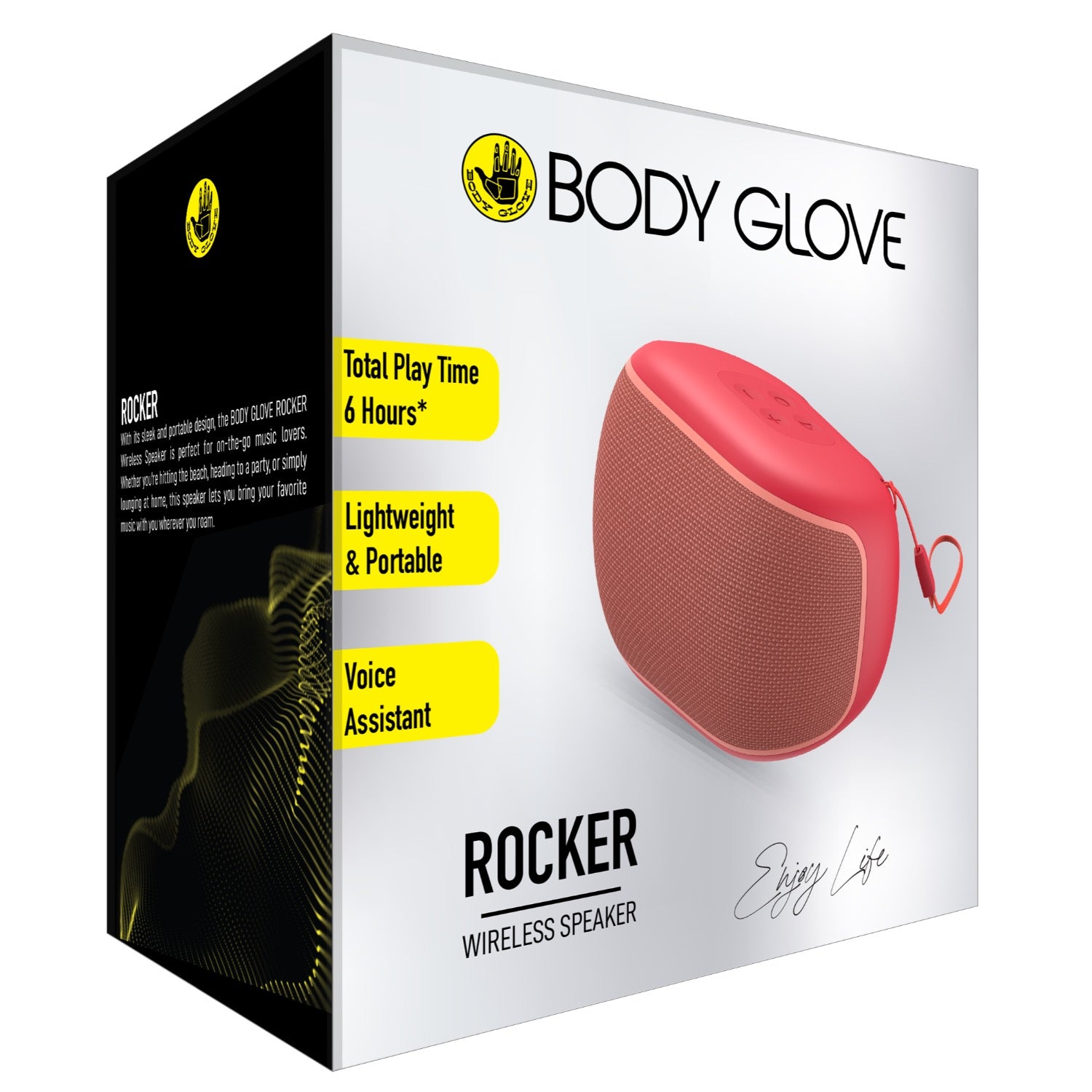 Body Glove ROCKER Wireless Speaker - Red