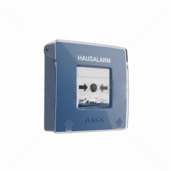 Ajax Manual Call Point (Blue) - Wireless Fire Alarm Activation