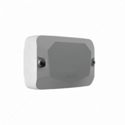 Ajax Fibra Case – Ultra-Compact White Enclosure (106 × 168 × 56 mm)