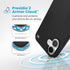 Speck Presidio2 Grip Case - Apple iPhone 16 Plus - Black & Slate Grey