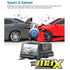 3-Way HD DVR Dash Cam