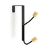 Over Door Hook, Black/Wood
