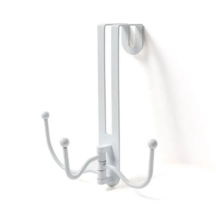 Over Door 3 Hook, Swivel, White