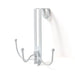 Over Door 3 Hook, Swivel, White