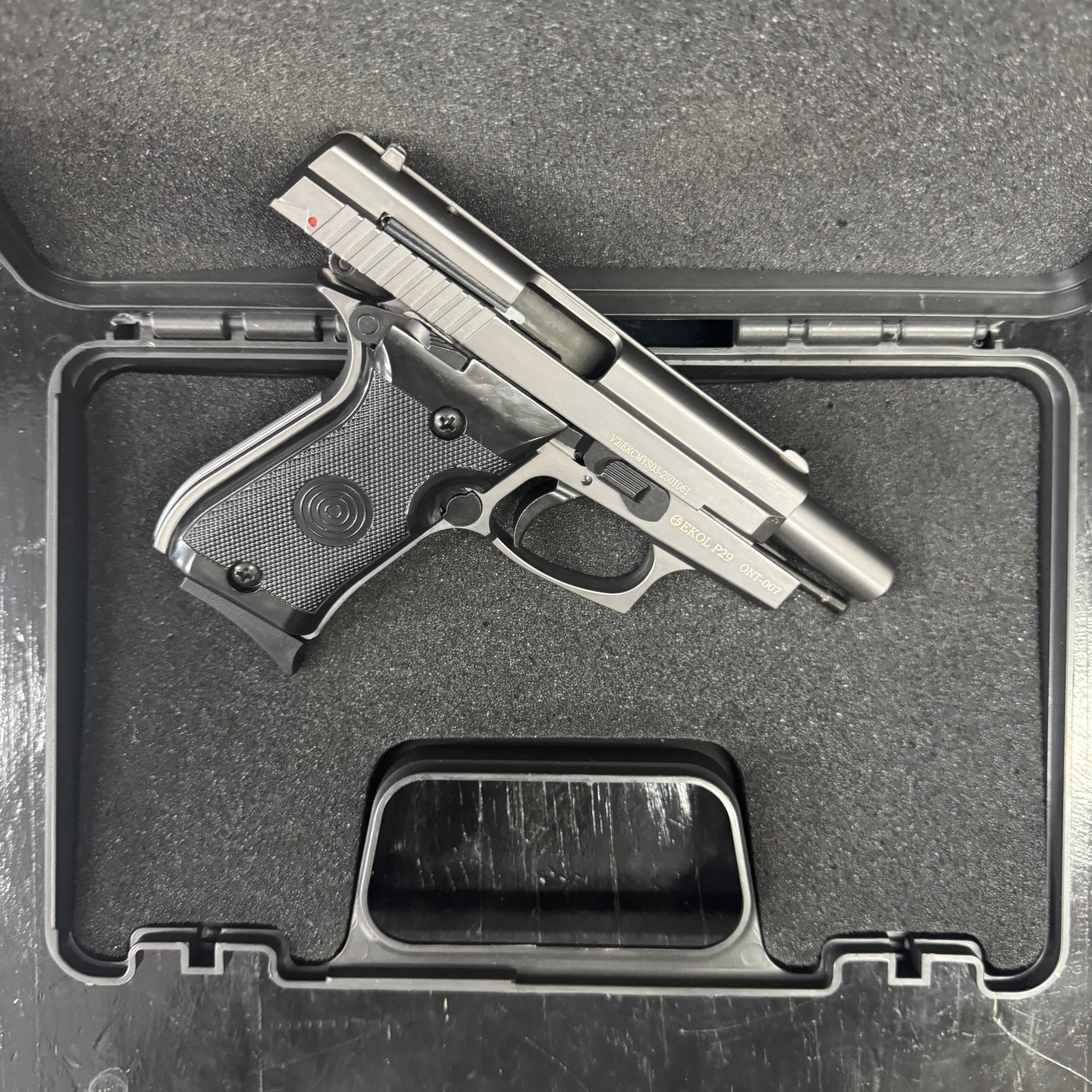 Ekol P29 Fumed Blank/Pepper Gun (Semi Auto/8+1/9mm PAK)