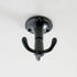 Hook, Swivel, Top Mount, Black