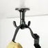 Hook, Swivel, Top Mount, Black