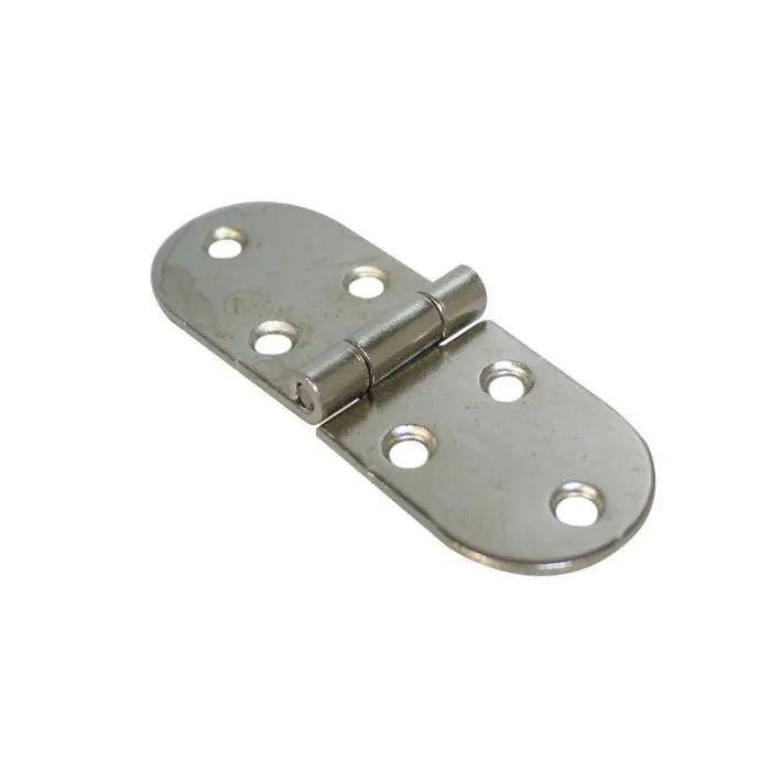 Round Backflap Hinge Nickel Plated