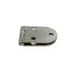 Round Backflap Hinge Nickel Plated