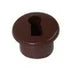 Plastic Escutcheon, Brown