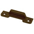 Lock Striker Plate, Brown Plastic