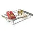 Shoe Rack, Pull Out, Extendable, Chrome Plated