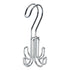Belt & Tie Hanger, Chrome, 4 Hook