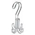 Belt & Tie Hanger, Chrome, 4 Hook