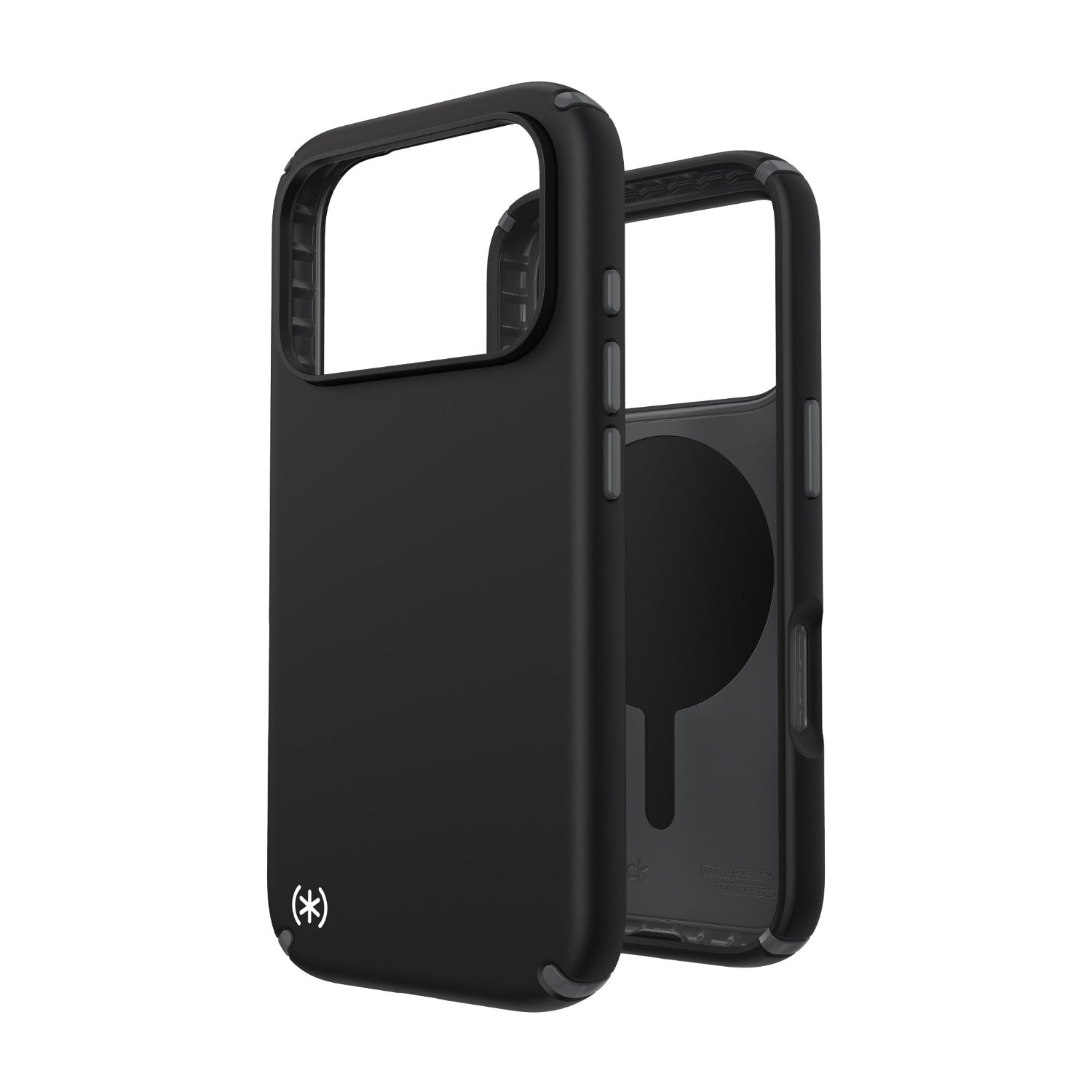 Speck Presidio2 Pro MagSafe Case - Apple iPhone 17 Pro - Black & Slate Grey