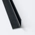 Angle Profile, Aluminium, Black, 19mm x 19mm x 2.5m