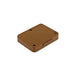 Plastic Lock, Brown Plastic, 20mm