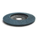 Bulldog Flap Disc, Homegrown, Angled, Zirconia, P120, 115mm x 22mm