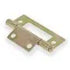 Flush Hinge, Yellow Passivate, 50mm