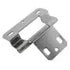 Easy Fit Hinge - 1.2mm Steel - Nickel Plated
