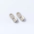 Open Rail Holder, Zamac, 15mm, 2 Pieces
