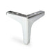 Y Leg, H133mm x 132mm x 132mm, Chrome Plated