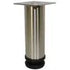 Round Leg, Adjustable, H155mm x 50mm, Stainless Steel