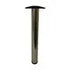 Office Leg, H710mm x 80mm, Brushed Satin Nickel