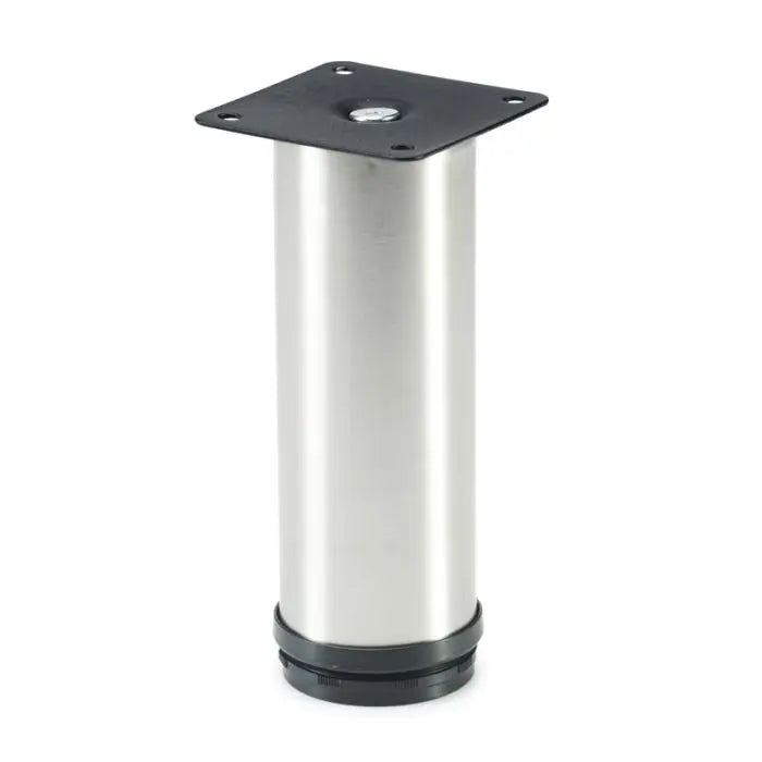 Round Leg, Eco, Adjustable, H150mm, Stainless Steel