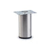 Straight Round Leg, H100mm x 50mm, Stainless Steel