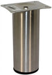 Straight Round Leg, H125mm x 50mm, Stainless Steel