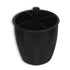 Cup Leg, H80mm x 80mm, Black Plastic