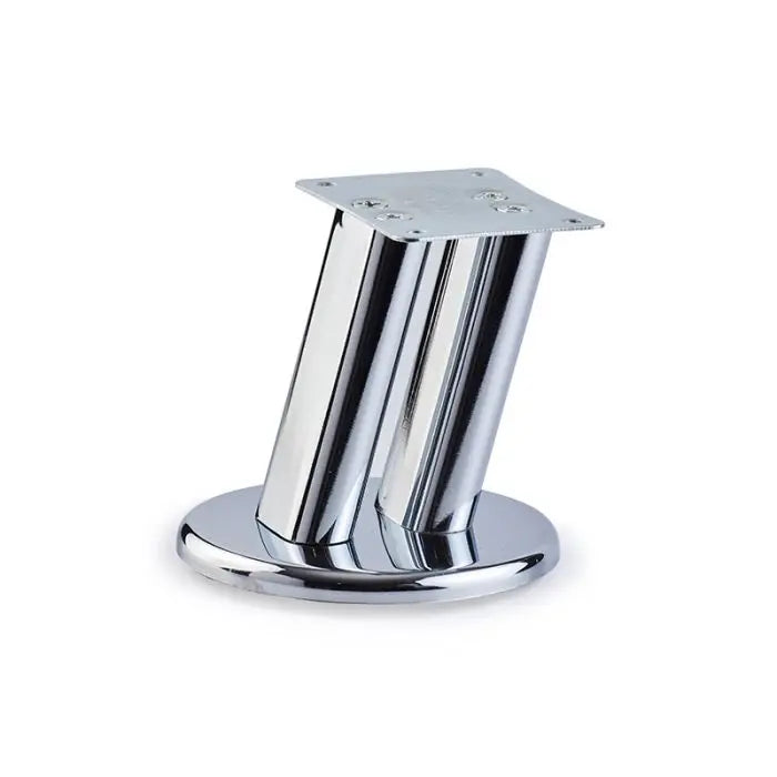 Twin Support Leg, Eco, H100mm x 110mm, Chrome Plated