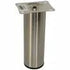 Straight Round Leg, H155mm x 50mm, Stainless Steel