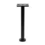 Round Leg, Adjustable, H210mm, Black