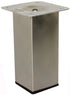 Square Leg, H125mm x 50mm, Stainless Steel